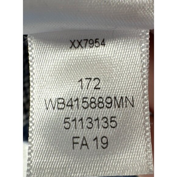 Wallin & Bros Men Button Shirt Sz M Shacket Heavy Lined Soft Blue Cotton Flannel - Picture 10 of 16